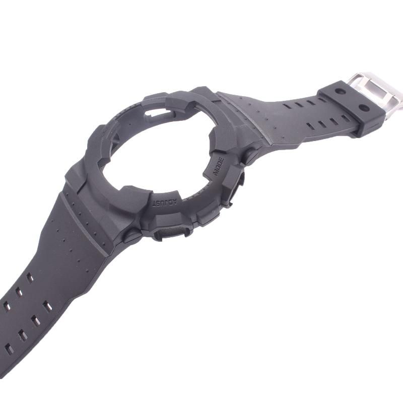 カシオメンズG-Shock GD120|GA-100|GA-110|GA-100C用天然樹脂交換用時計バンドストラップ