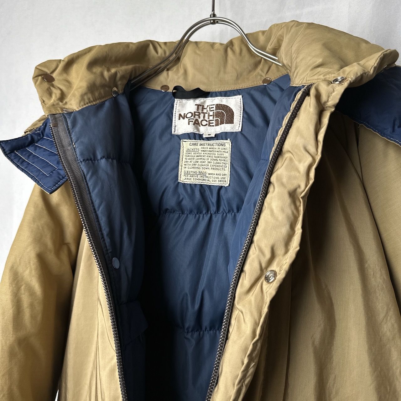 70s 茶タグ THE NORTH FACE ザノースフェイス ダウンジャケット