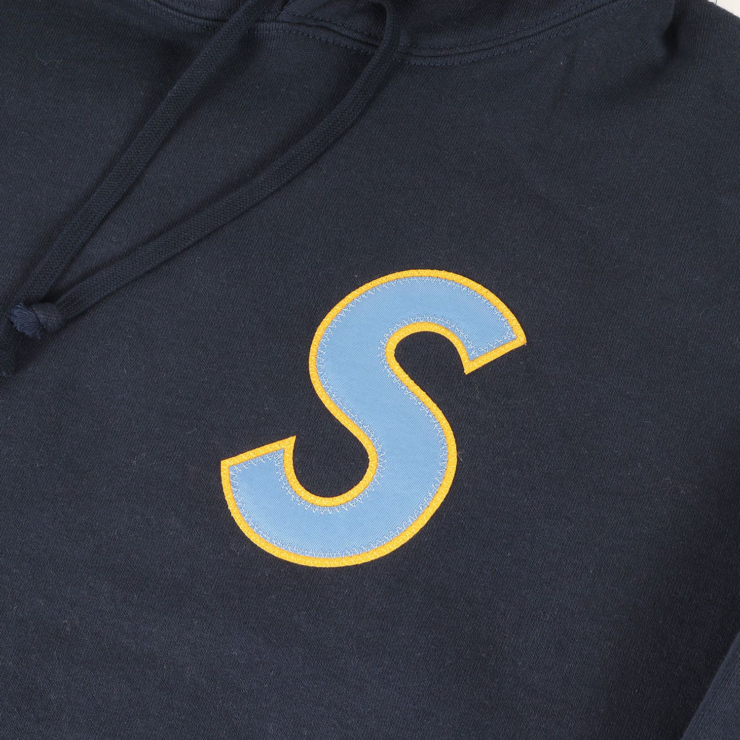 美品】Supreme シュプリーム パーカー ネイビー 紺 サイズ:S