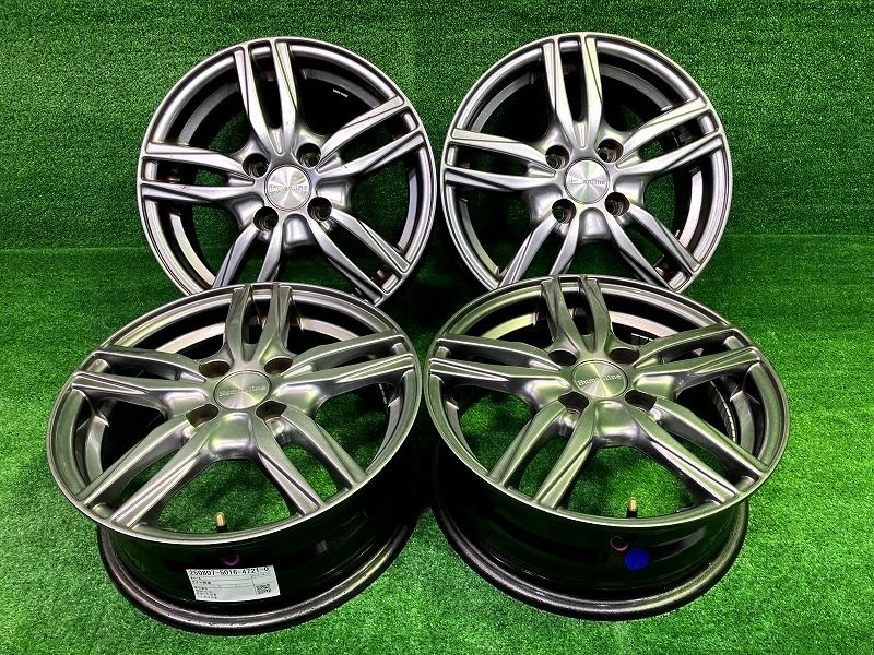 社外 ヒューマンライン 14ｲﾝﾁ 5.5J 4穴 4本 100 38