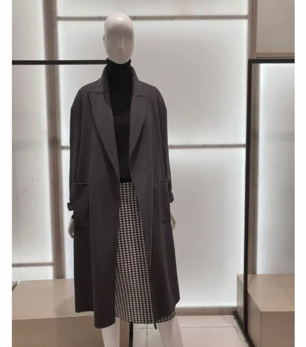 Nice Clap ナイスクラップ ベルト付き ハンドメイド コート 55