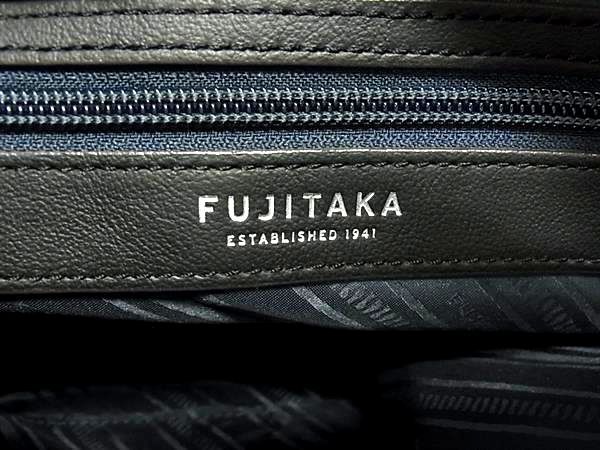 □新品同様□ FUJITAKA フジタカ レザー×メッシュ クロスボディバッグ  