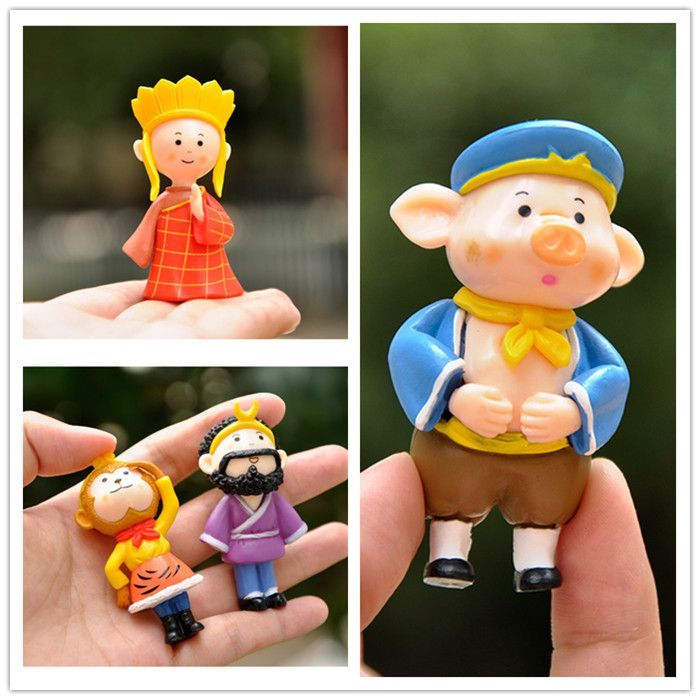 西遊記 フィギュア 可愛い キュート 三蔵法師 孫悟空 猪八戒 沙悟浄