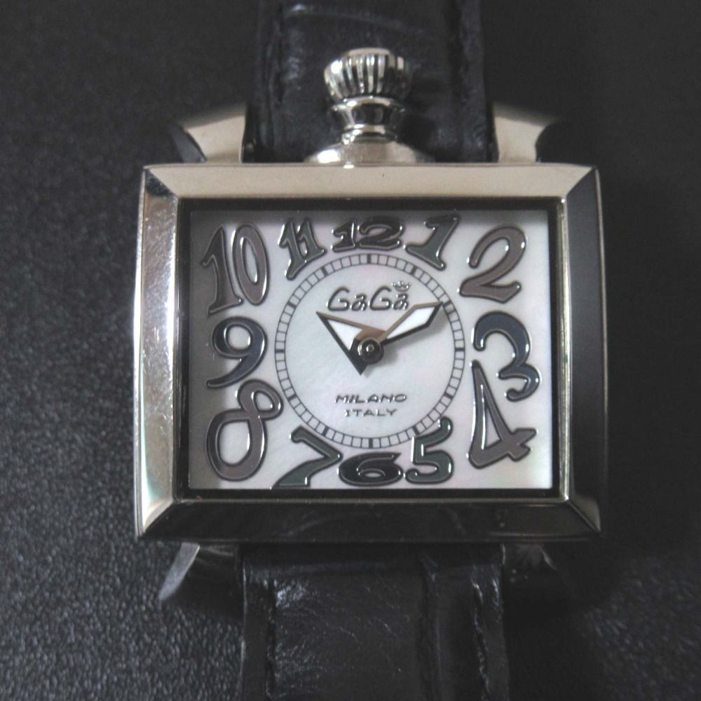 【美品】ガガミラノ ナポレオーネ レディース 腕時計 ガガミラノ レディース腕時計 ナポレオーネ ホワイト文字盤 ホワイト