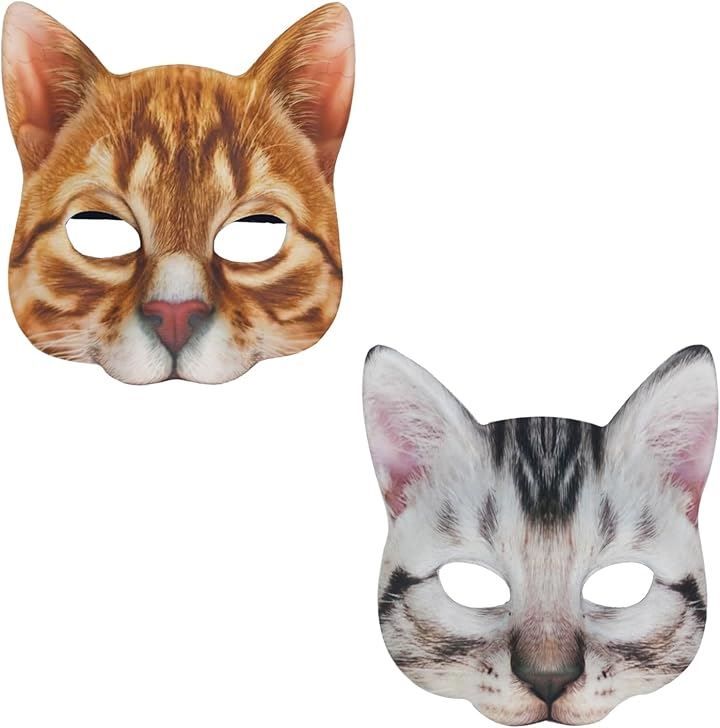S.T.S.G お面 仮面 ねこ ネコ 猫 猫面 マスク 動物 仮装