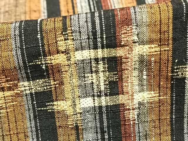 平和屋着物▽上質な紬 単衣 縞 正絹 逸品 AAAZ9274fy - メルカリ