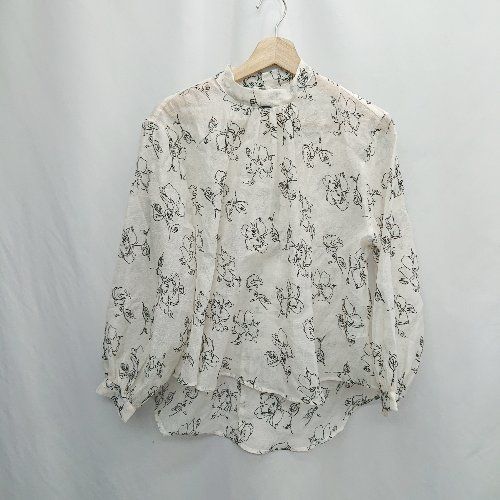 ◇ ⊂ RETROGIRL レトロガール 花柄 シースルー 長袖 シースルー