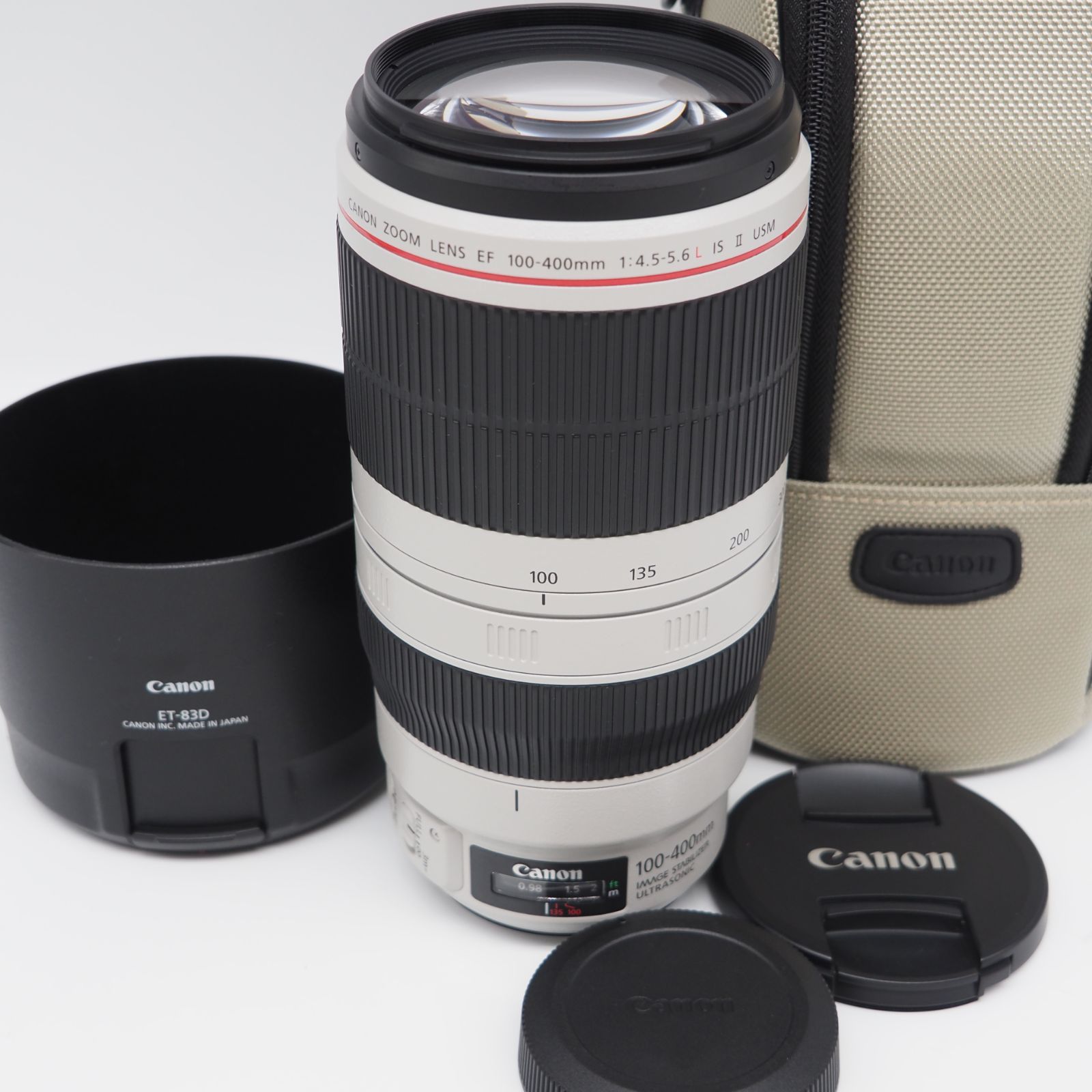 ほぼ新品 Canon EF100-400F4.5-5.6L IS 2 USM - レンズ(ズーム)