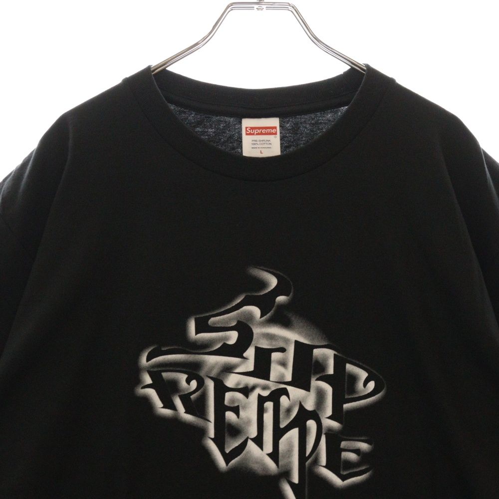黒 LサイズSupreme Smoke Tee Tシャツ ブラック レシートコピー