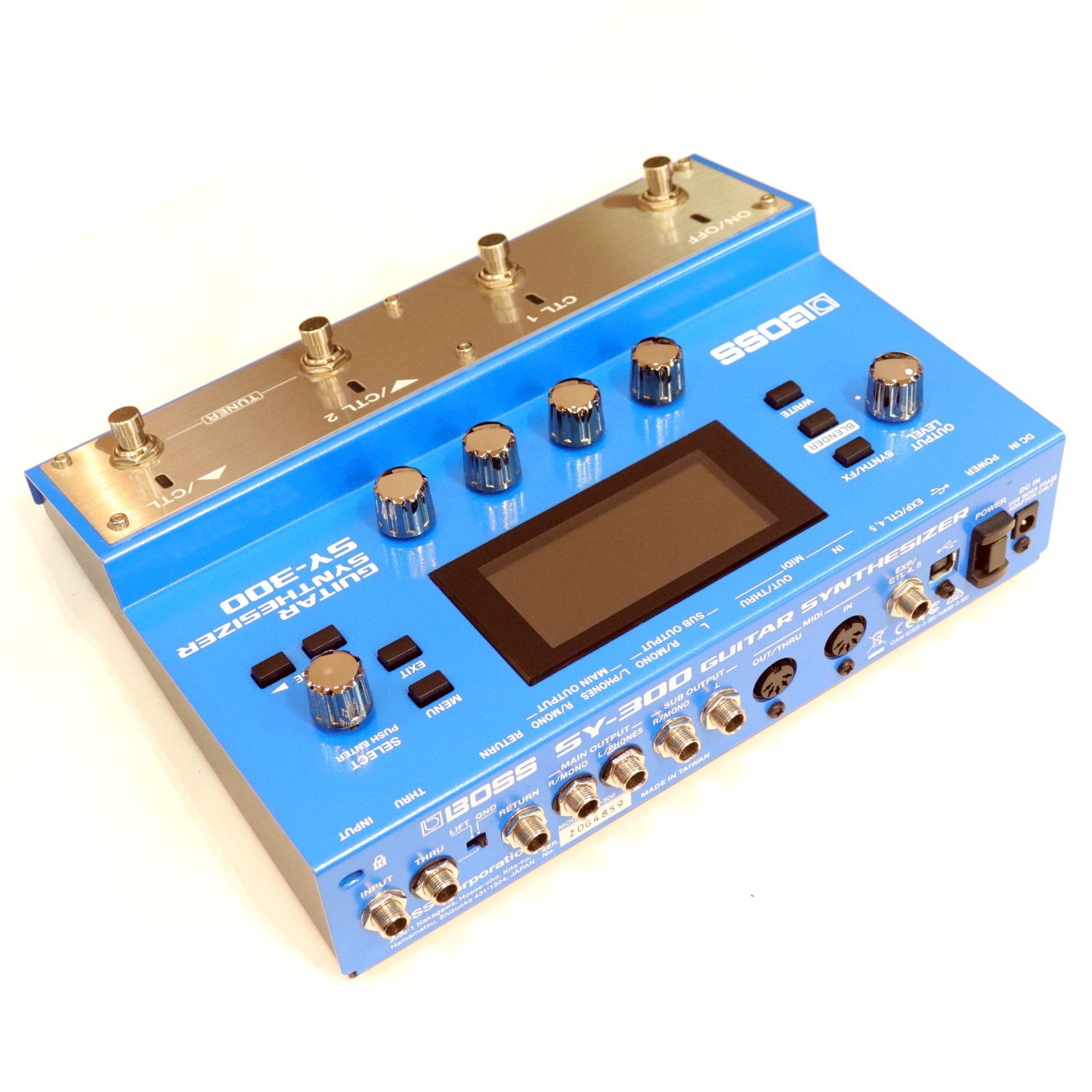 【中古・美品】BOSS SY-300 ギター（ベース）シンセ Amazon | BOSS SY-300 Guitar Synthesizer ギターシンセサイザー