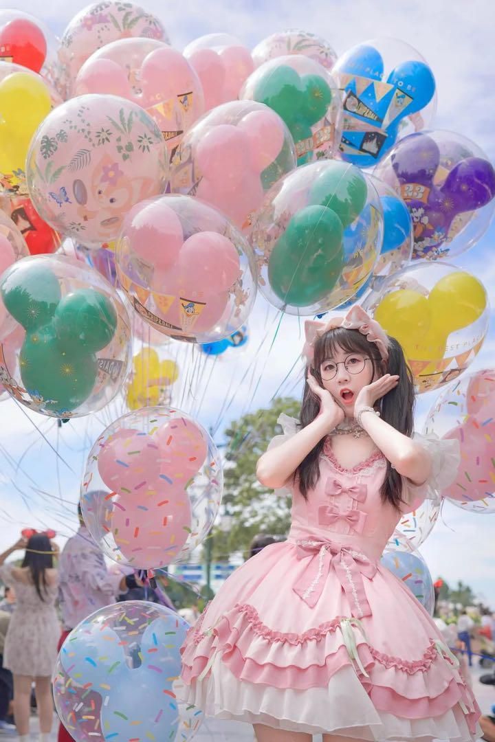 ピンク フリル付きロリータドレス 半袖 ゆめかわいい 姫 お嬢様 森ガール 仮装 ピンク フリル付きロリータドレス 半袖 ゆめかわいい 姫 お嬢様