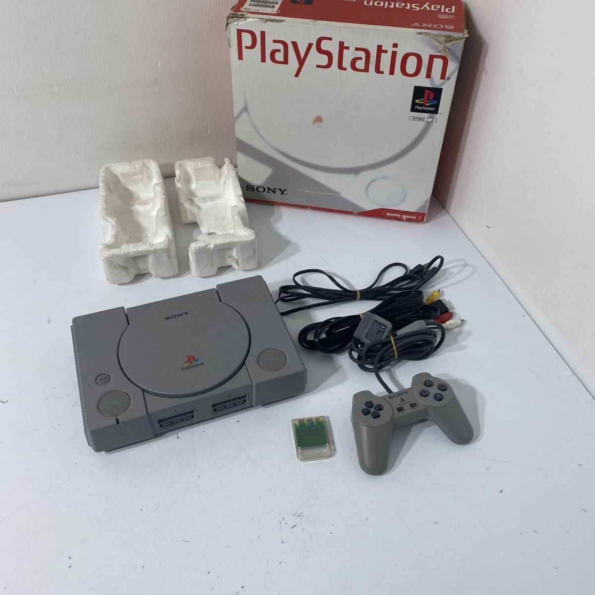 SONY SCPH-5500#稼働確認済みです。＃価格交渉可能 SONY (ソニー) PlayStation ジャンク評価/保証なし SCPH-5500