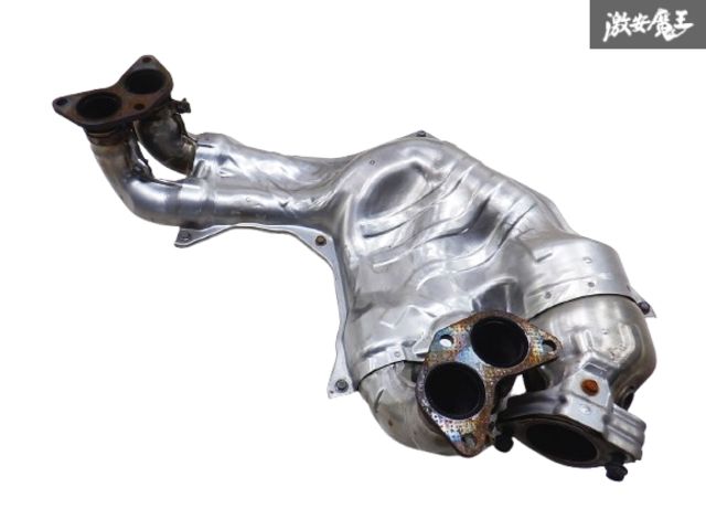 ◆ ◆ 内部崩れ無し 純正 ZN6 86 ZC6 BRZ FA20 後期 エキマニ エキゾーストマニホールド 触媒 キャタライザー コンバーター 棚