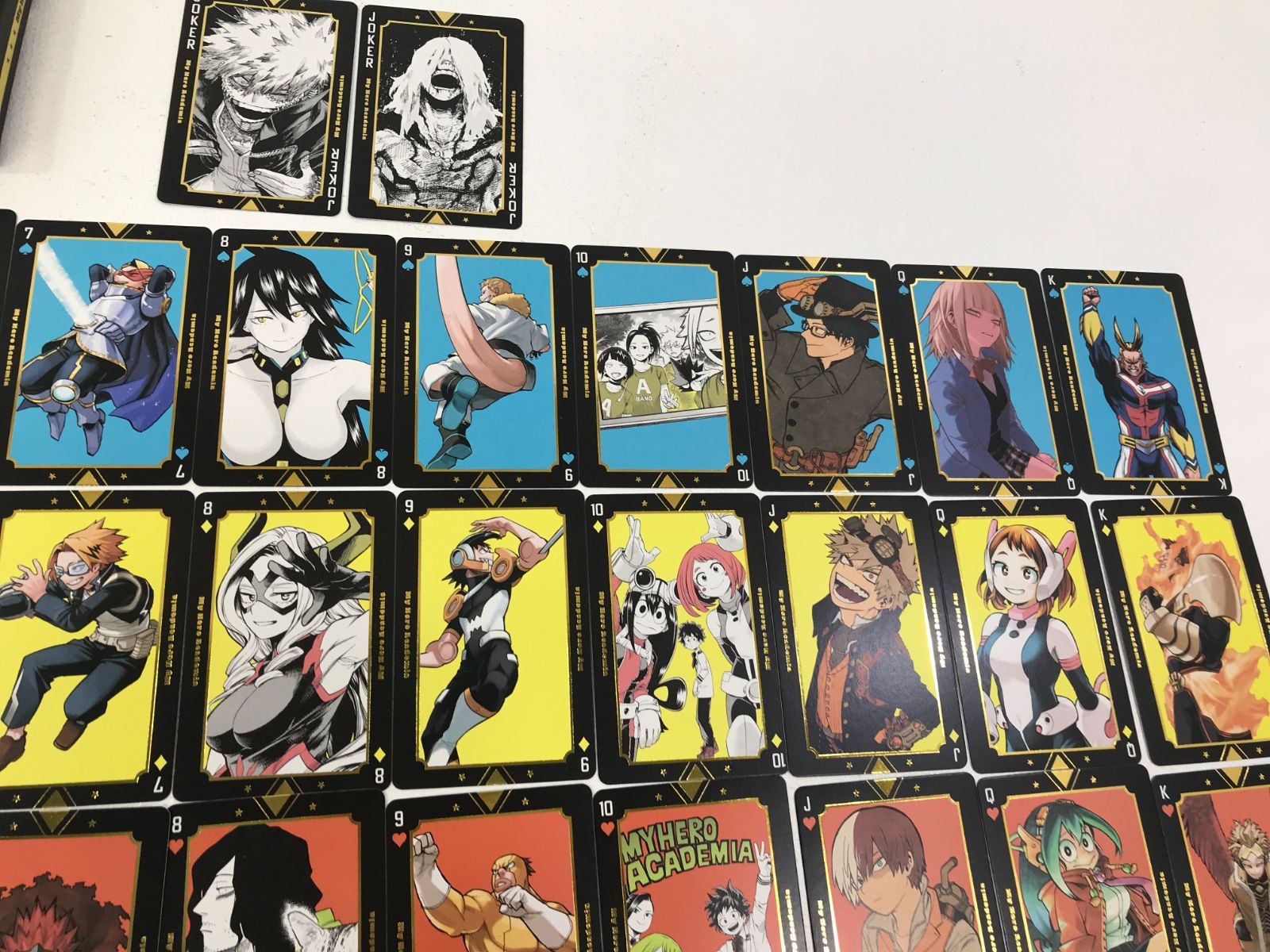 小牧店】ヒロアカ展 箔押しトランプ 【741-0975】 - メルカリ