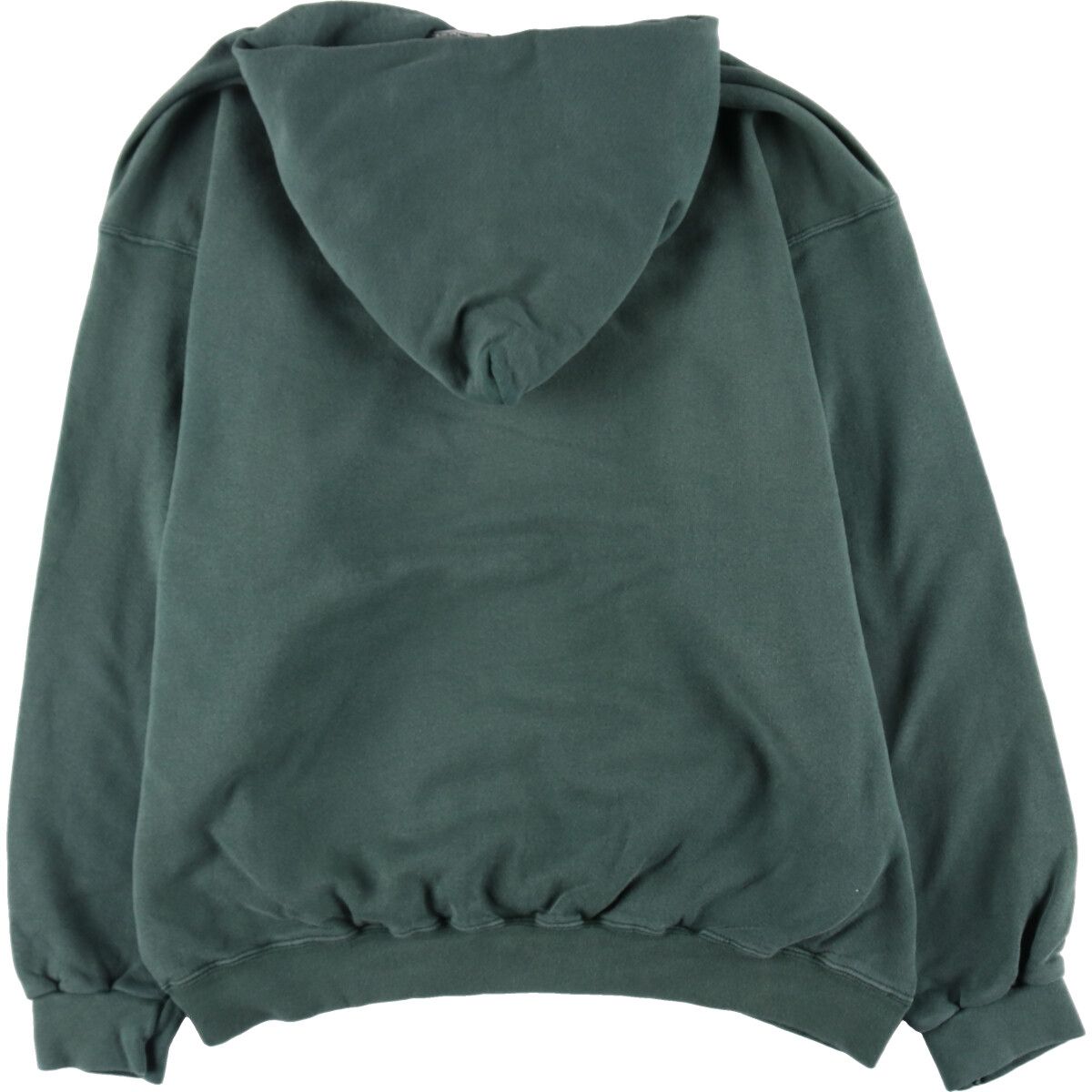 90s USA製 NIKE スウェットパーカー ヴィンテージ 古着 90s USA製 NIKE センター スウォッシュ ロゴ 刺しゅう スウェット