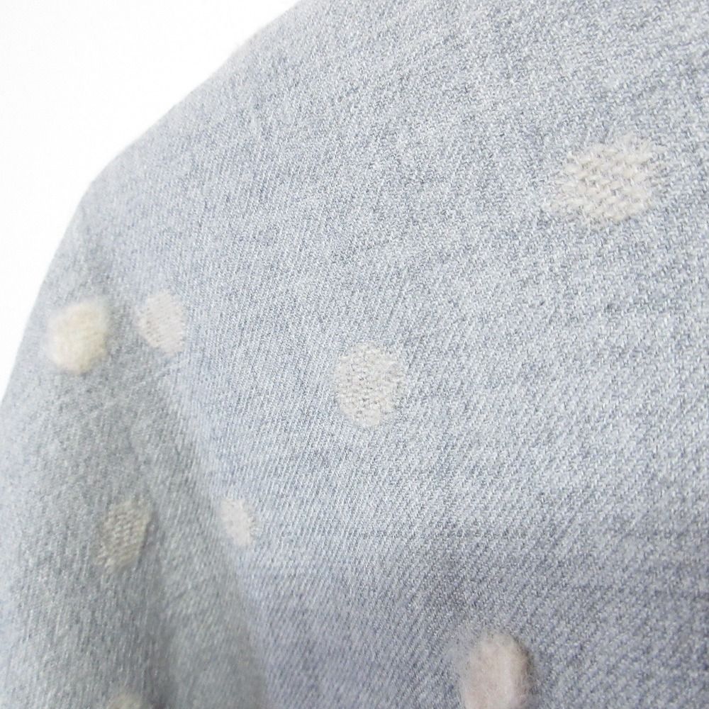 良品 mina perhonen ミナペルホネン tama yuki ドット柄 ハイネック  