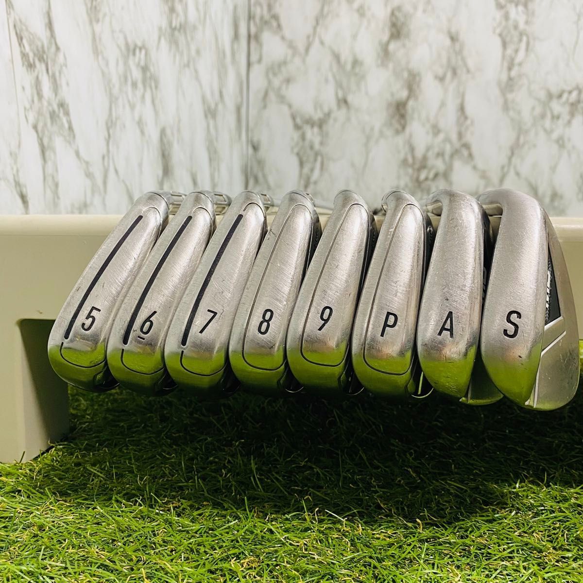 TaylorMade - 【レア豪華セット】M6 アイアンセット 8本 S〜5 【テーラーメイド】 良品】大人気モデル 豪華8本 テーラーメイド M6 メンズアイアン