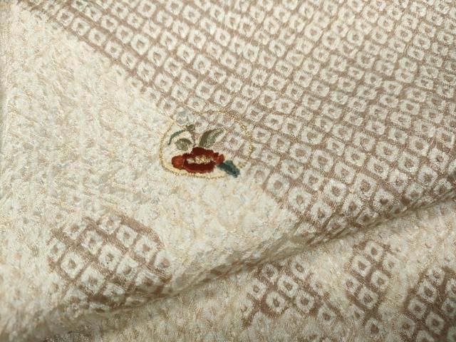 平和屋着物○染色作家 林淳一 訪問着 竹屋町刺繍 桜山 暈し