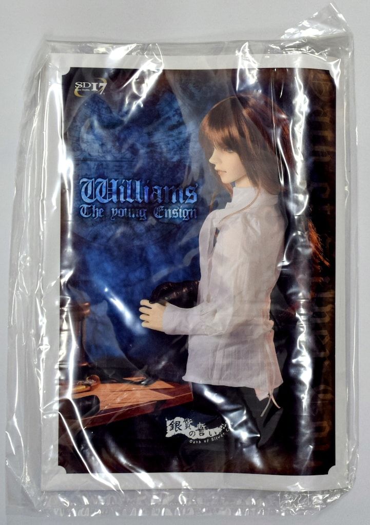 ボークス SD17男の子 銀貨の誓い ウィリアムズ The young Ensign ボークス SD17男の子 銀貨の誓い ウィリアムズ The young Ensign