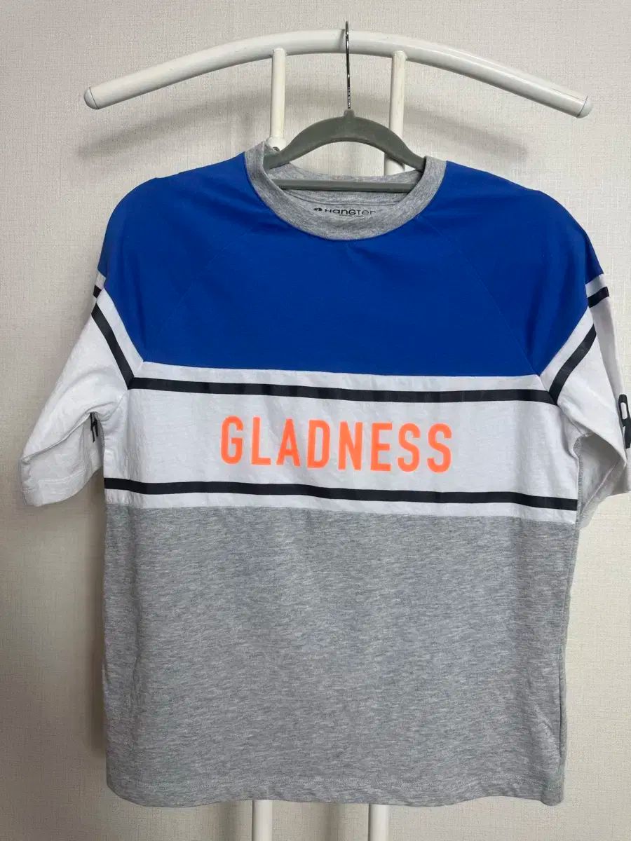  hangten ジュニア カラー ブロック 半袖 Tシャツ Tシャツ