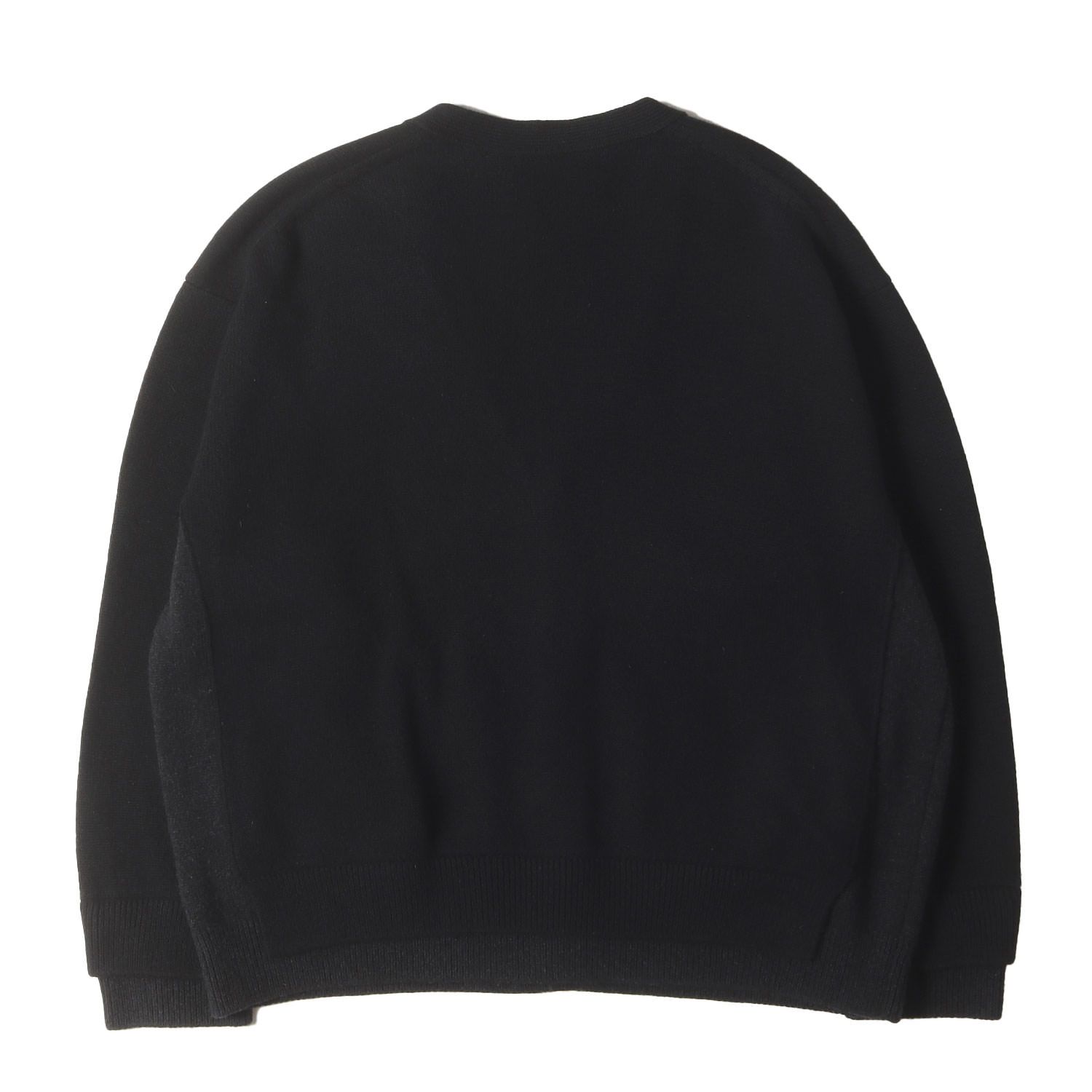 YOKE ヨーク カーディガン ブラック×グレー サイズ:2 | 22AW 