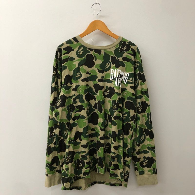 品 A BATHING APE アベイシングエイプ 1ST CAMO L|S TEE 001LTL301007M ファーストカモ ロングスリーブ Tシャツ 長袖 トップス 142-250924-yo-02-tei