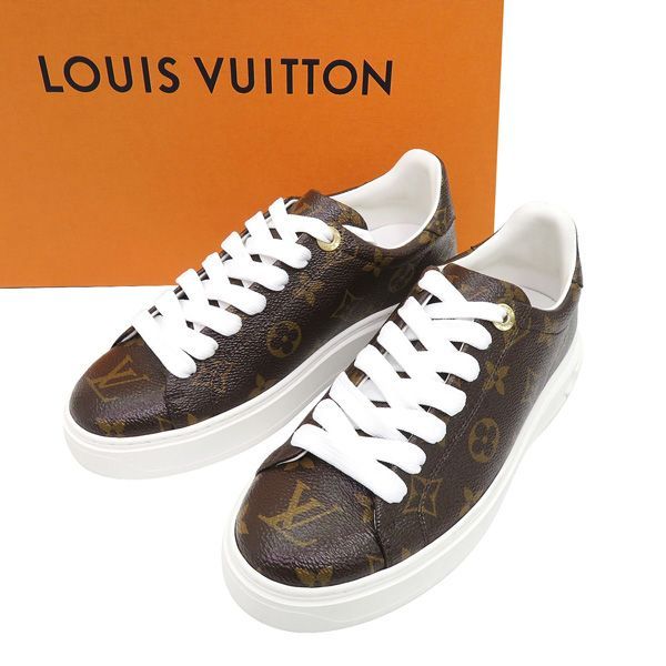 ルイヴィトン　タイムアウトスニーカー　35.5 展示品 サイズ35.5】LOUIS VUITTON ルイヴィトン タイムアウト