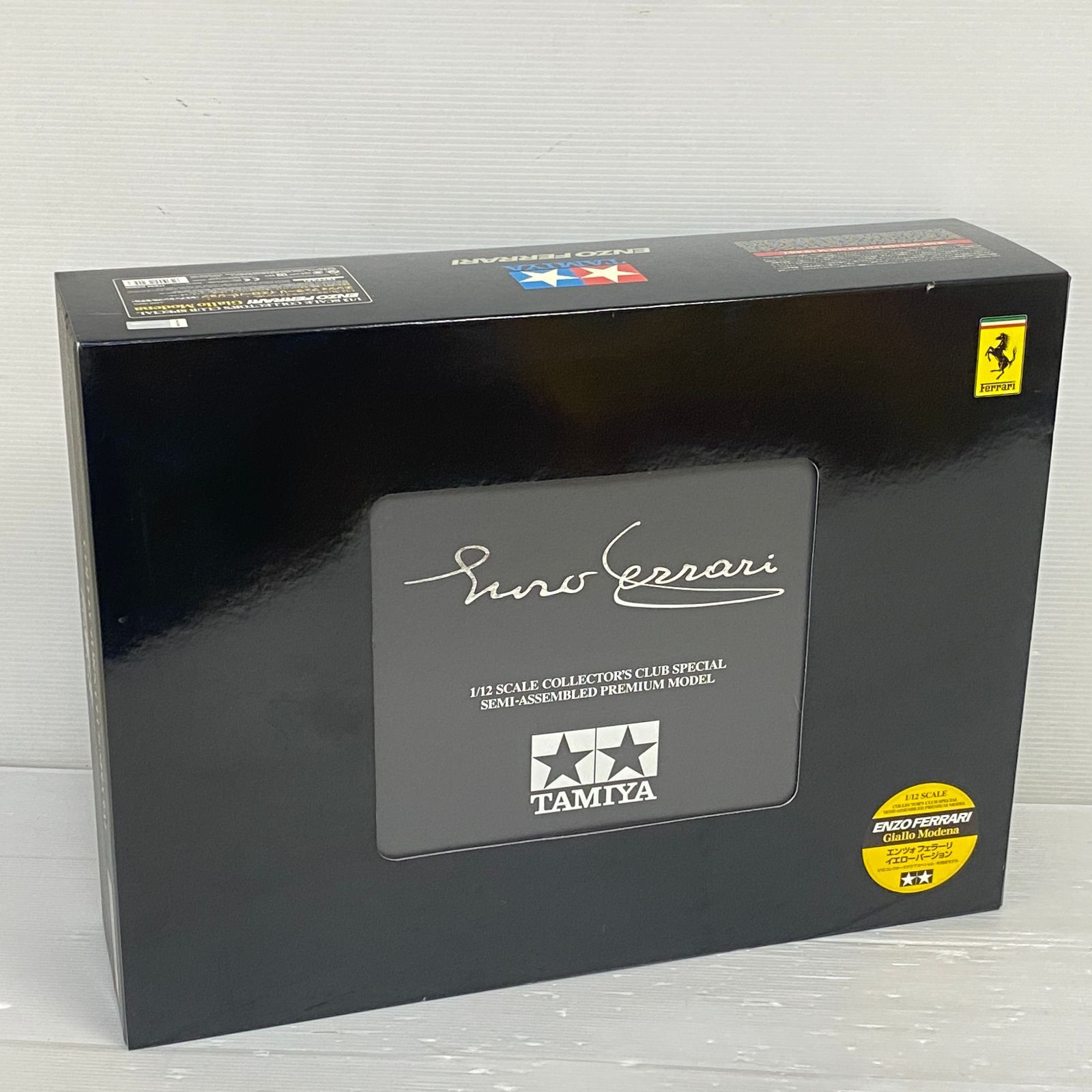 TAMIYA タミヤ 1|12 コレクターズクラブ エンツォ フェラーリ イエローバージョン セミアッセンブルモデル smmini086839