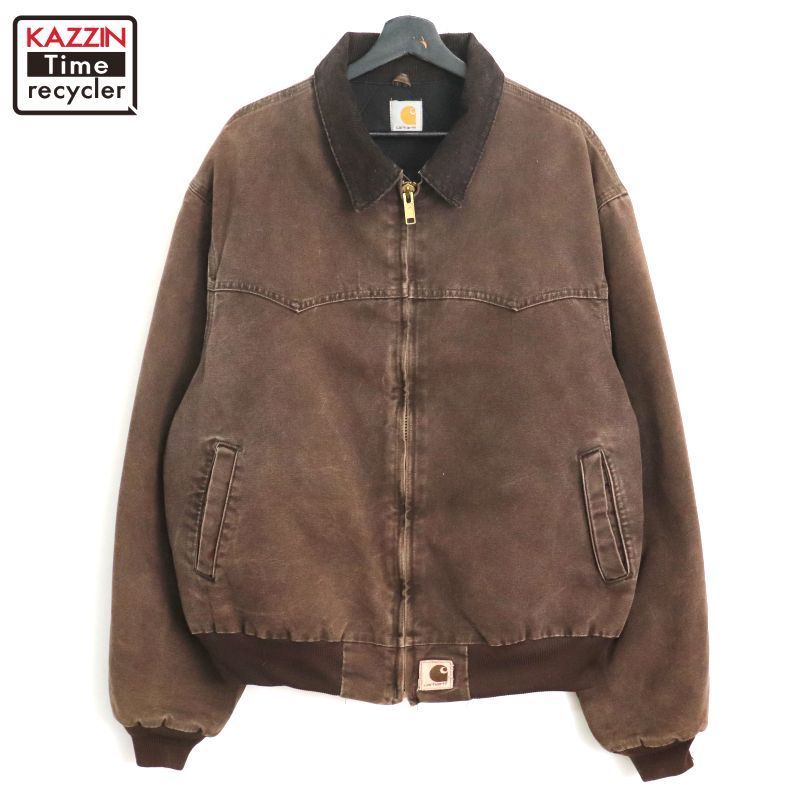 00s Carhartt サンタフェ ダック ジャケット メンズ XL~サイズ相当 ビッグサイズ オーバーサイズ
