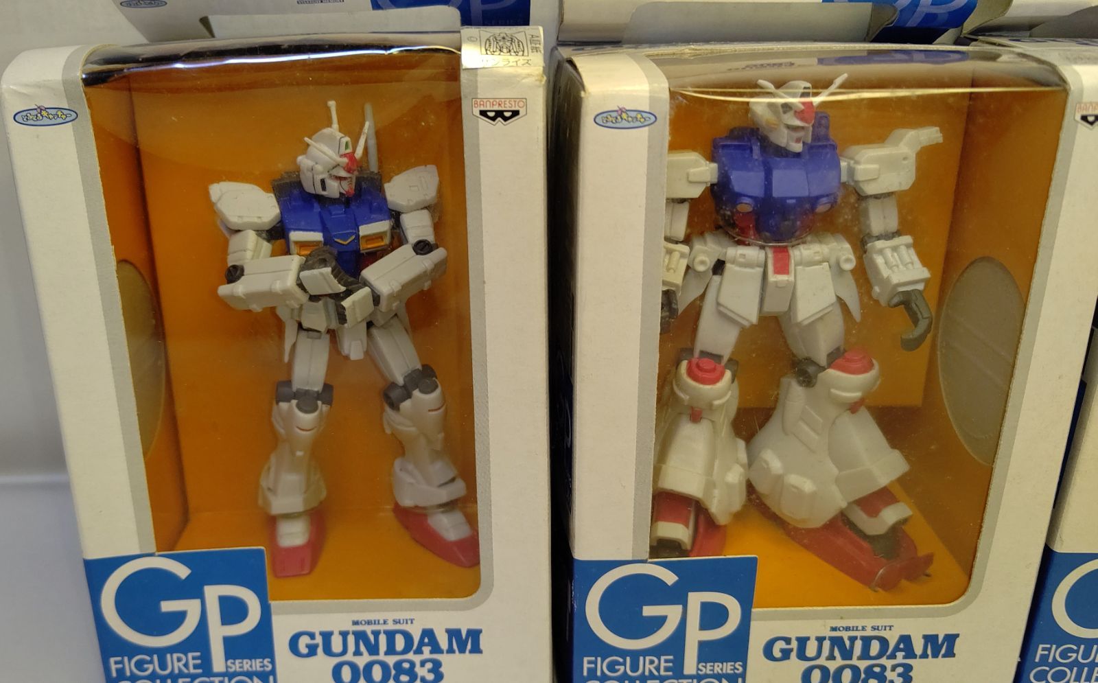 GP フィギュアコレクション　全4種　機動戦士ガンダム バンプレスト GPシリーズフィギュアコレクション ガンダム試作4