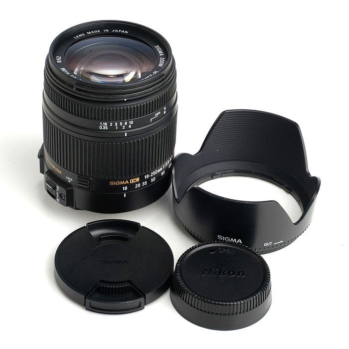 シグマ SIGMA 18-250mm ニコン Fマウント DX ズームレンズ