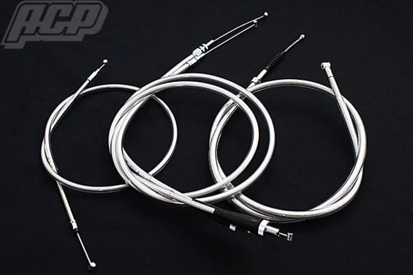 CBX400F ワイヤーセット 4本セット メッシュ 20センチ ロング