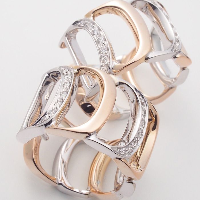 ダミアーニダミアニッシマ レディース ピアス Damiani 中古