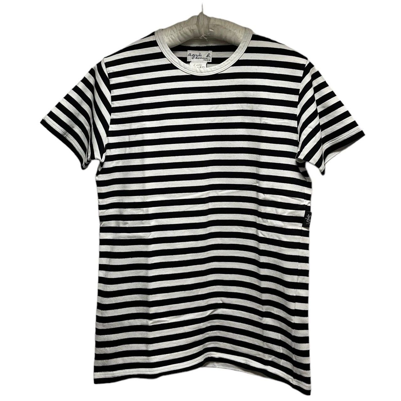 agnes b. homme アニエスベーオム ボーダーTシャツ 白黒 アニエス