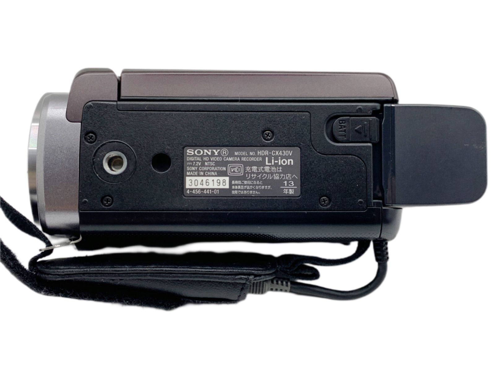 SONYデジタルHDビデオカメラレコーダーHDR-CX430V 三脚セット 最大62 