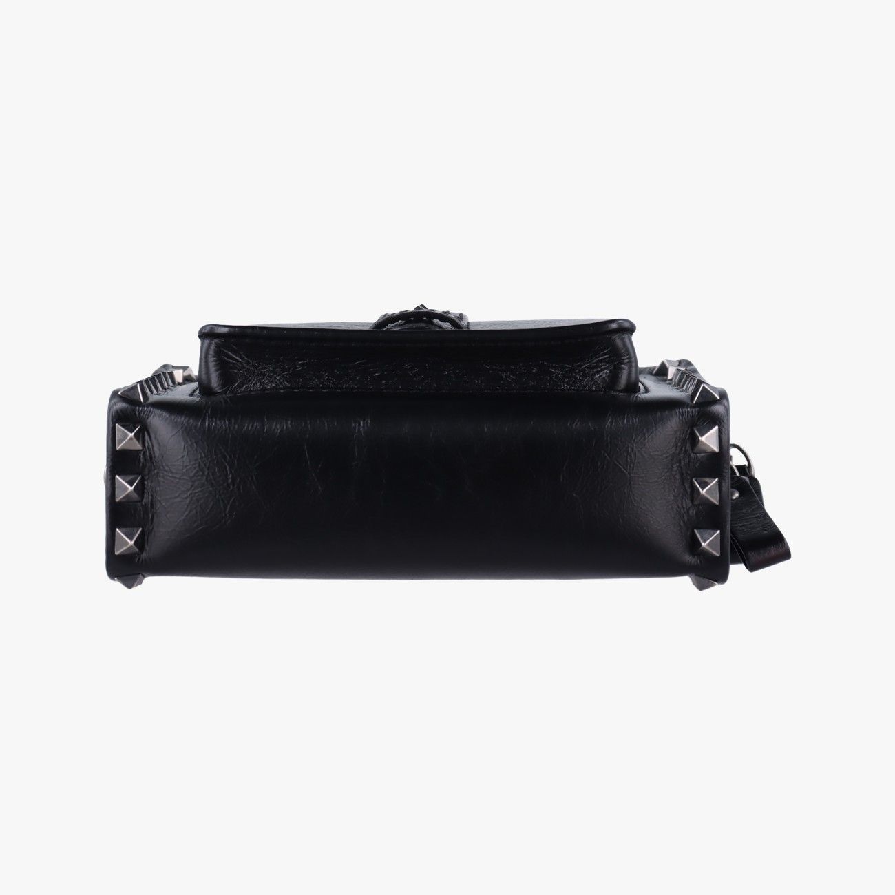 【VALENTINO】ヴァレンティノ Garavani スカート ブラック VALENTINO（ヴァレンティノ）ひざ丈スカート 黒 サイズ:38(S位