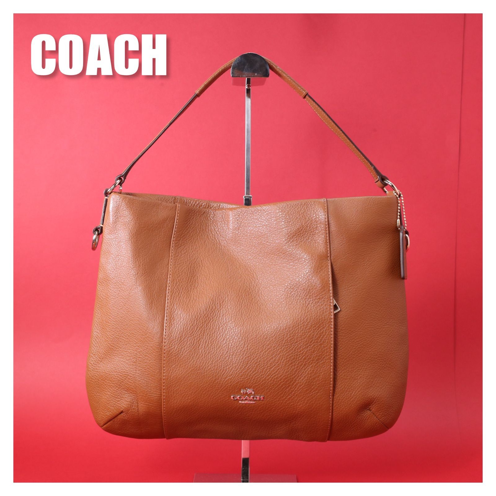 コーチ バッグ ショルダーバッグ COACH レザー ホーボー ショルダー