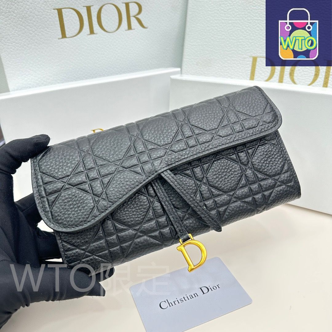 正規品Dior 長財布 未使用に近い❗️本日削除❣️ CHRISTIAN DIOR クリスチャンディオール ロングジップウォレット