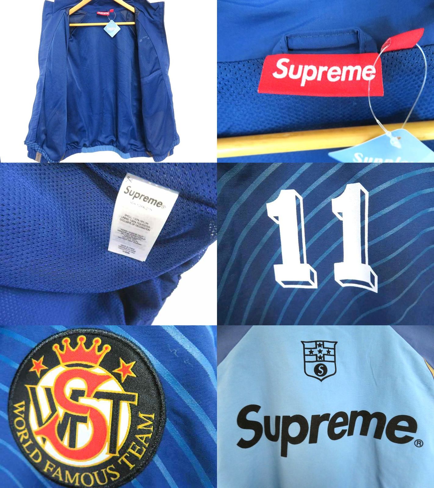 s24g-921x【中古】Supreme ｼｭﾌﾟﾘｰﾑ 24FW S Logo Track Jacket Navy  