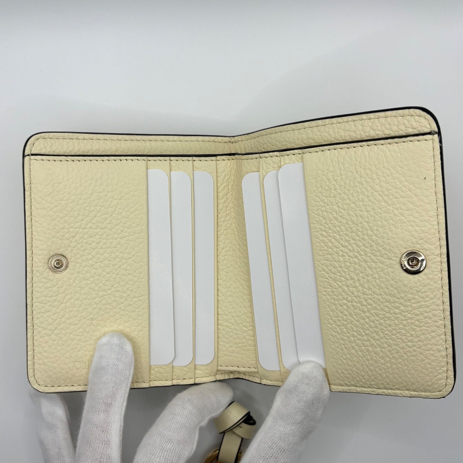 新品未使用訳アリ】CHLOE ALPHABET アルファベット二つ折り財布 