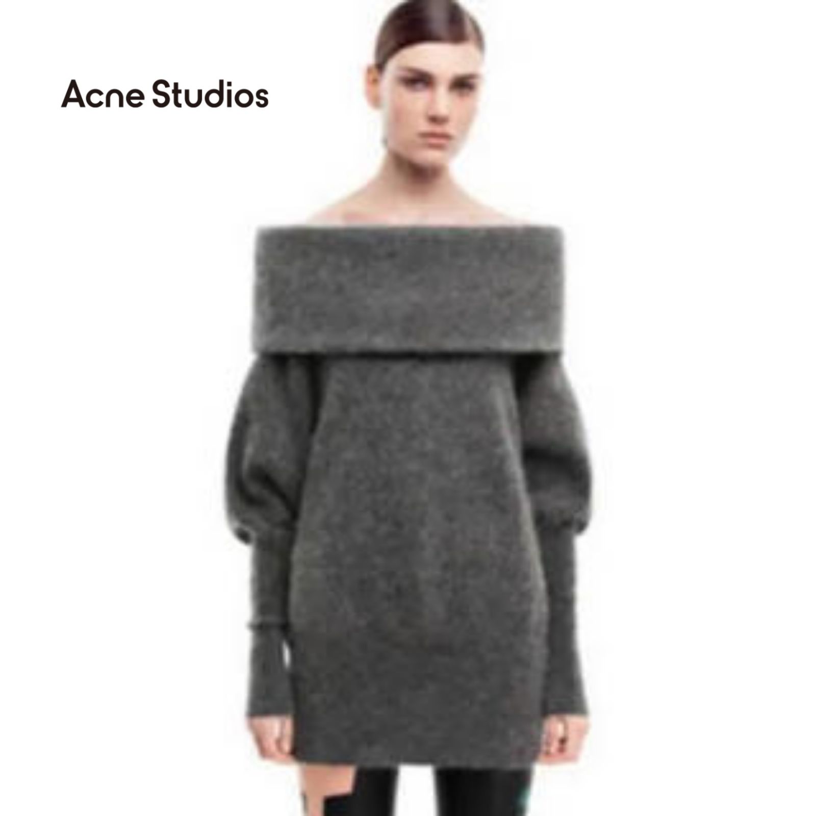 変形アイテム】アクネストゥディオズ ACNE STUDIOUS モヘヤニット DAZE MOHAIR タートルニット XS(日本サイズS～M)  セーター - メルカリ