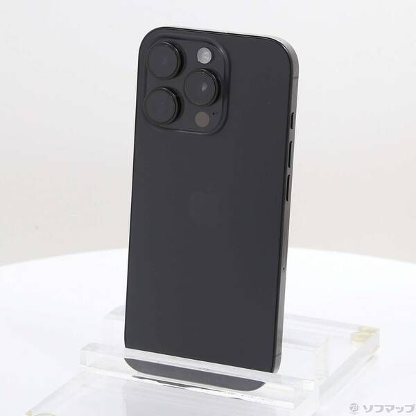 〔 品〕 iPhone16 Pro 256GB ブラックチタニウム MYN03J A SIMフリー 276