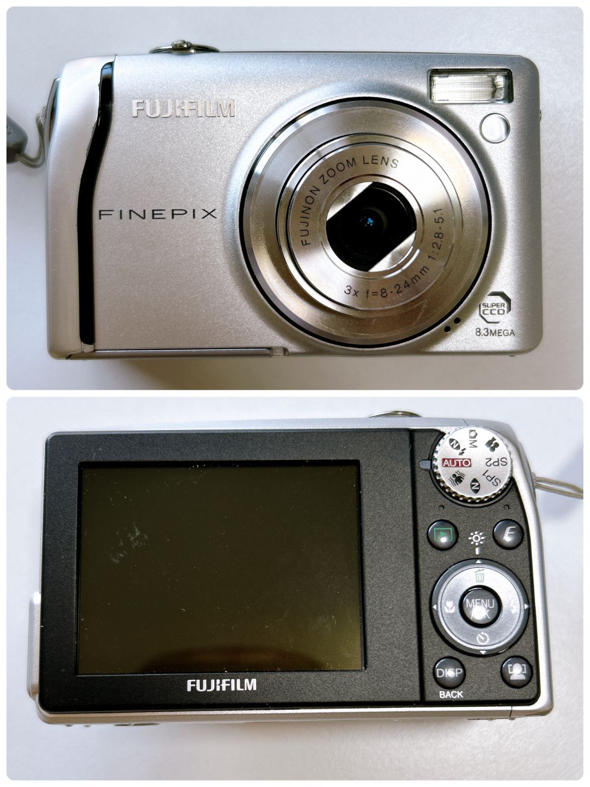 Fujifilm ファインピックスF40fdデジタルカメラ コンパクト シルバー Amazon | FUJIFILM デジタルカメラ FinePix(ファインピックス