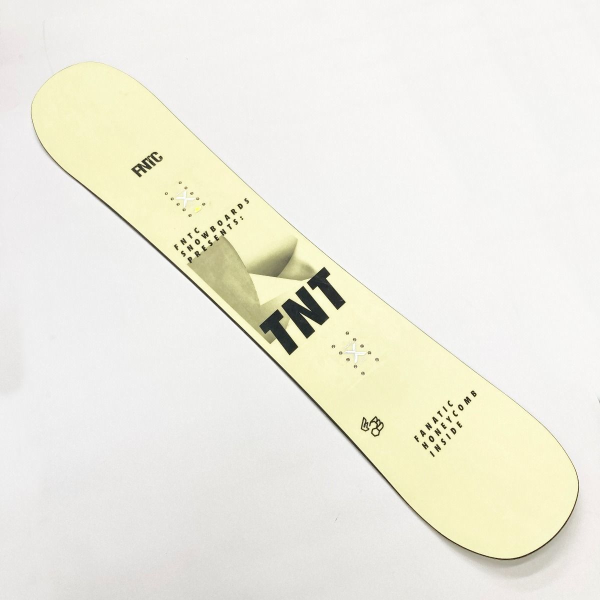 〇〇FNTC ファナティック TNT FANATIC 19-20モデル スノーボード 147cm アイボリー