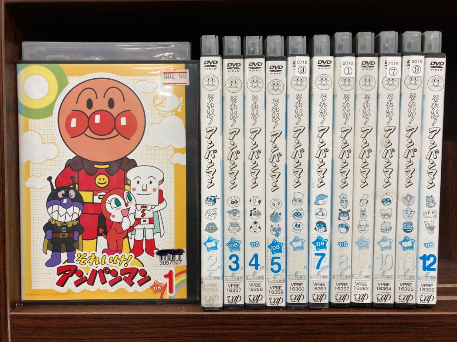 それいけ！アンパンマン'08【1〜12巻】セット C-17 - メルカリ