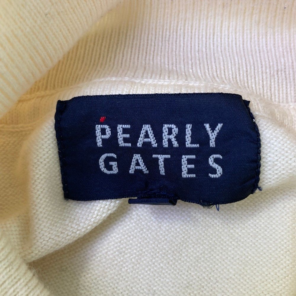 サイズ：6 PEARLY GATES パーリーゲイツ タートルネック ニット
