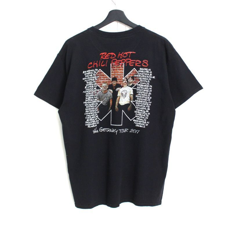 【貴重】レッチリ used バンドTシャツ 00's 古着 メンズMサイズ 2025年最新】古着 Tシャツ 00s Red Hot Chili Peppers レッチリ