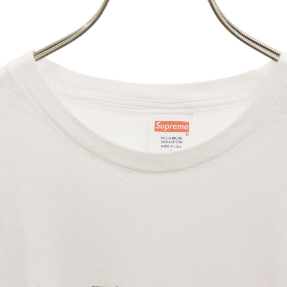 SUPREME (シュプリーム) 12AW Bullet Box Logo Tee 渋谷店オープン記念 バレット ボックスロゴ半袖Tシャツ ホワイト  - メルカリ