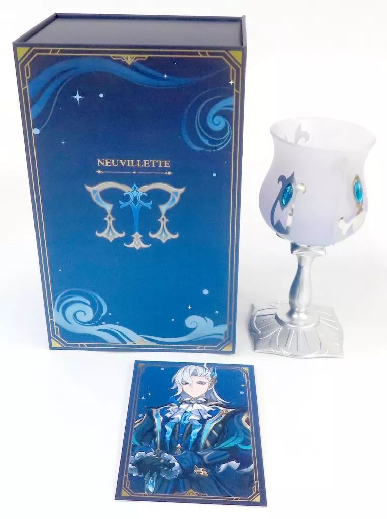 中古】グラス ヌヴィレット 万水は一に帰す ゴブレット 「原神