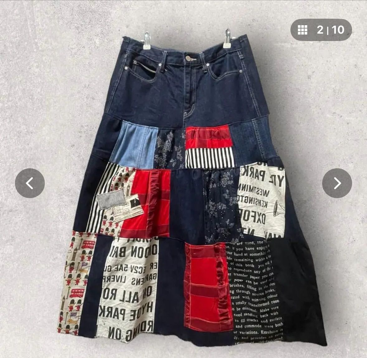 古着リメイク バルーンスカート